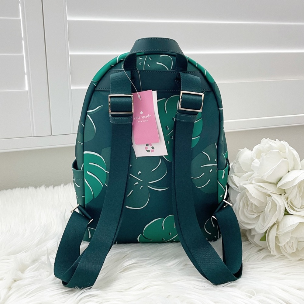 Kate Spade Monstera Leaves Backpack - Picture 3 of 5